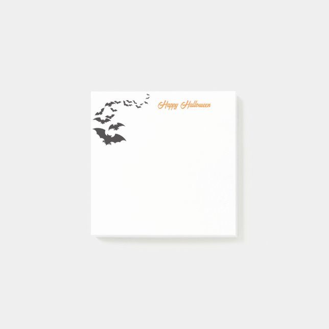 Notas Post-it® Halloween Bats Post Notes (Anverso)