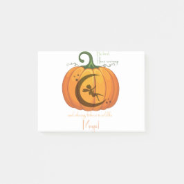 Notas Post-it® Halloween Calabaza