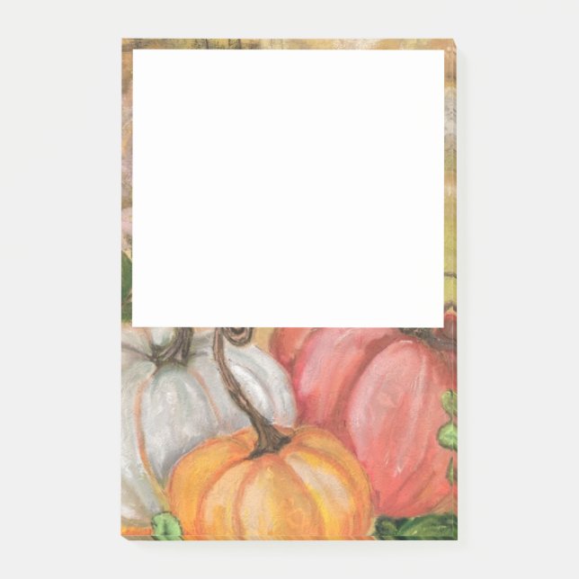 Notas Post-it® Halloween de calabazas (Anverso)