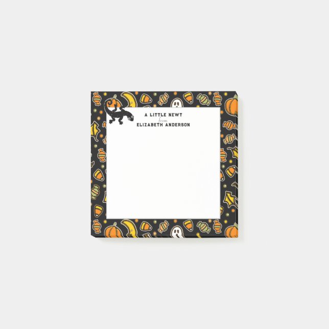 Notas Post-it® Halloween divertido (Anverso)