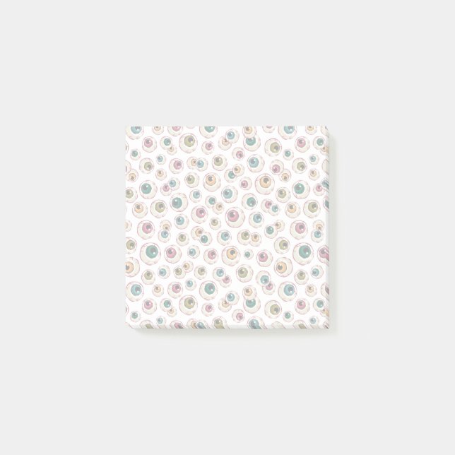Notas Post-it® Halloween Eyeballs (Anverso)