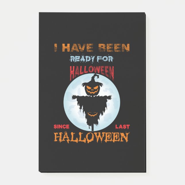 Notas Post-it® Halloween I Have Been Ready For Halloween (Anverso)