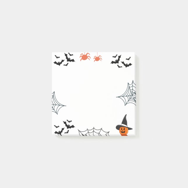 Notas Post-it® Halloween Sticky Notes (Anverso)