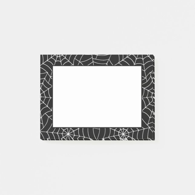Notas Post-it® Halloween Webs Post Notes (Anverso)
