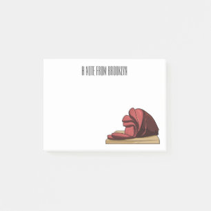 Notas Post-it® Ham personalizado ilustracion