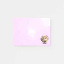 Notas Post-it® HammyVille - Martillo lindo con cita motivacional