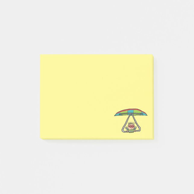 Notas Post-it® Hang Gliding (Anverso)