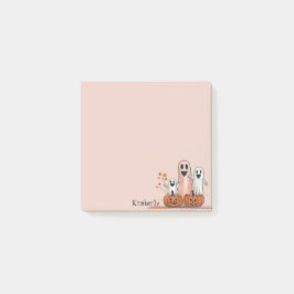 Notas Post-it® Happy Ghosts Pink