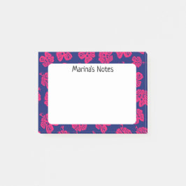 Notas Post-it® Happy Hibiscus Flower Personal Notes