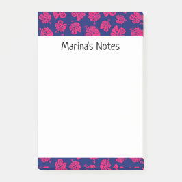 Notas Post-it® Happy Hibiscus Flower Personal Post-it® Notes