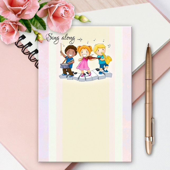 Notas Post-it® Happy Music Teacher Post It Notes (Subido por el creador)