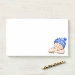 Notas Post-it® Happy Sleeping Baby Funny Post it Notes
