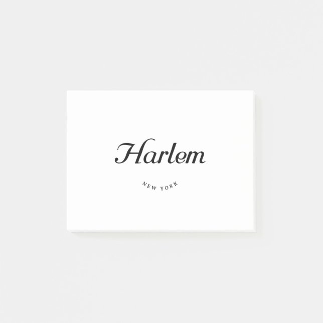Notas Post-it® Harlem NY (Anverso)