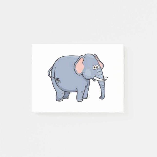 Notas Post-it® Harper The Baby Elephant (Anverso)