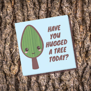 Notas Post-it® ¿Has abrazado un árbol hoy? Apreciación de la natu