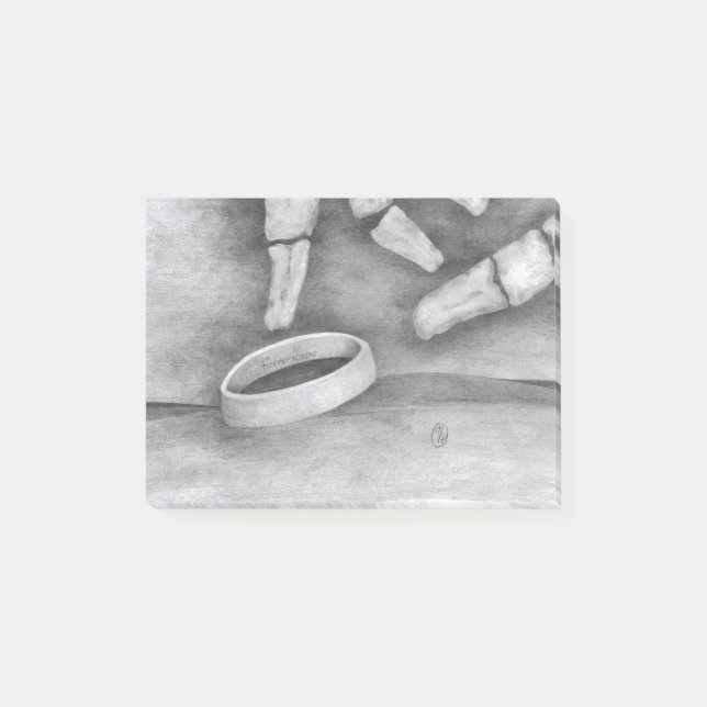 Notas Post-it® "Hasta la muerte" (Anverso)