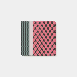 Notas Post-it® Hatta Keffiyeh Kufiya Folk