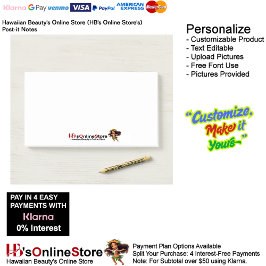Notas Post-it® Hawaiian Beauty's Online Store (HB's Online Store)