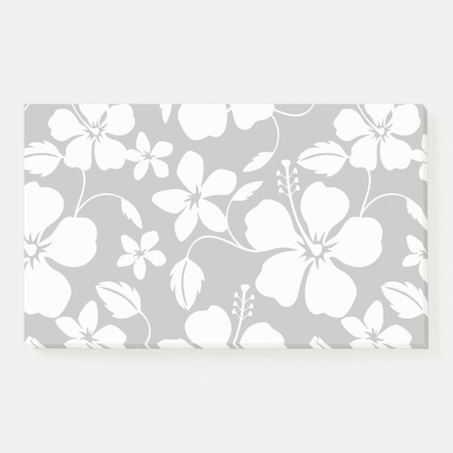 NOTAS POST-IT® HAWAIIAN HULA (HIBISCO) NEGRO (Anverso)