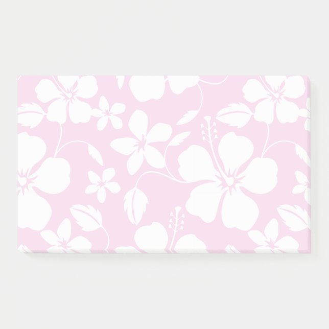 NOTAS POST-IT® HAWAIIAN HULA (HIBISCUS) PINK (Anverso)