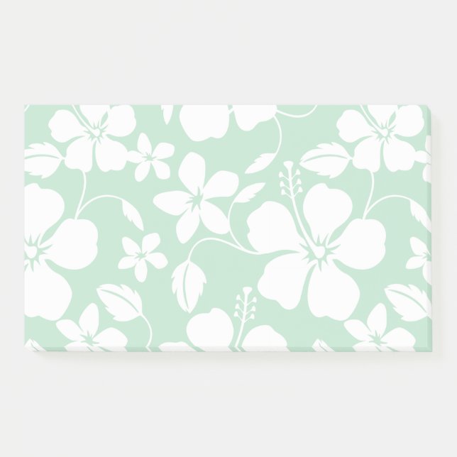 NOTAS POST-IT® HAWAIIAN HULA (HIBISCUS) VERDE (Anverso)