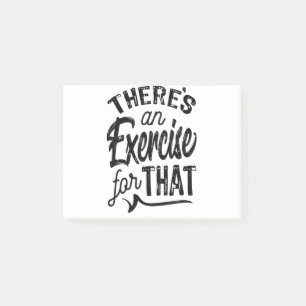 Notas Post-it® Hay un ejercicio para eso