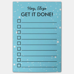 Notas Post-it® Haz Que Se Hagan Listas De Pequeñas Estrellas No
