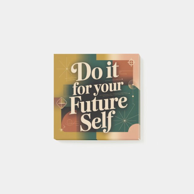 Notas Post-it® Hazlo Por Tu Futuro Yo (Anverso)