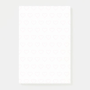 Notas Post-it® Heart Post it Notes Your Sticky Notes with Heart