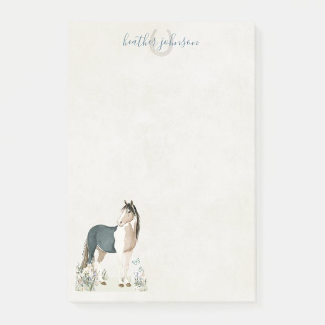 Notas Post-it® Hearthlight Notes Meadow & Mane Notes (Anverso)