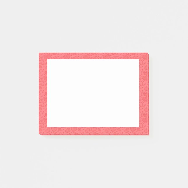 Notas Post-it® Hearts Frame Post it Notes (Anverso)