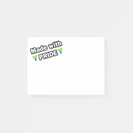 Notas Post-it® Hecho con orgullo