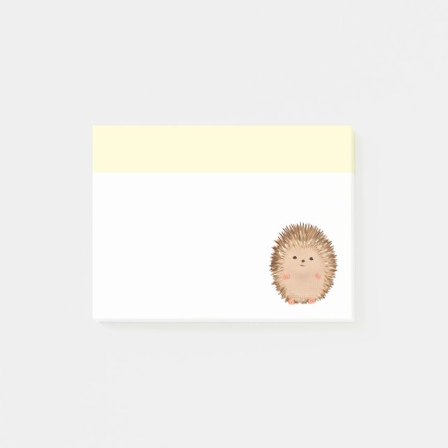 Notas Post-it® Hedgehog Post it Note (Anverso)