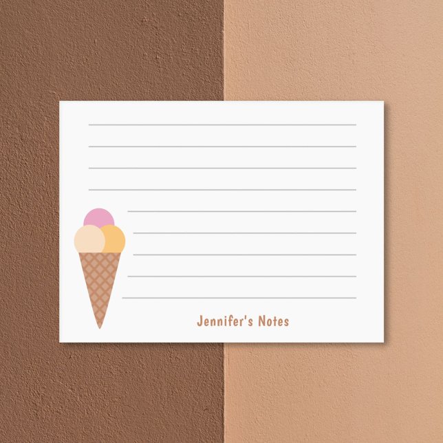 Notas Post-it® Helado Triple Scoops (Ice Cream Triple Scoops Post-it Notes)