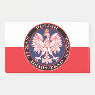 Notas Post-it® Hempstead Round Poland Texan