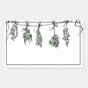 Notas Post-it® Herbs de jardín