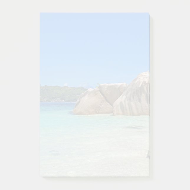 Notas Post-it® Hermosa costa del Mar Tropical (Anverso)