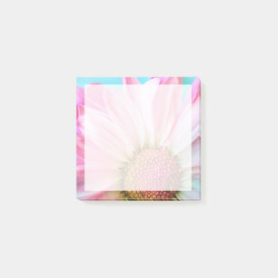 Notas Post-it® Hermosa flor rosa cercana foto