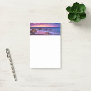 Notas Post-it® Hermosa fotografía de la costa atardecer