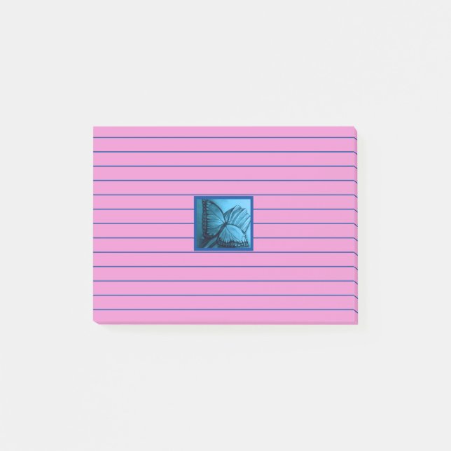 Notas Post-it® Hermosa mariposa (Anverso)