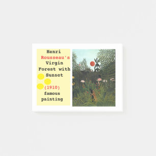Notas Post-it® Hermosa Selva Virgen de Henri Rousseau