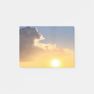 Notas Post-it® Hermoso amanecer en el desierto