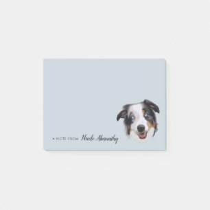 Notas Post-it® Hermoso Aussie dibujado a mano Personalizado