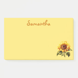 Notas Post-it® Hermoso girasol