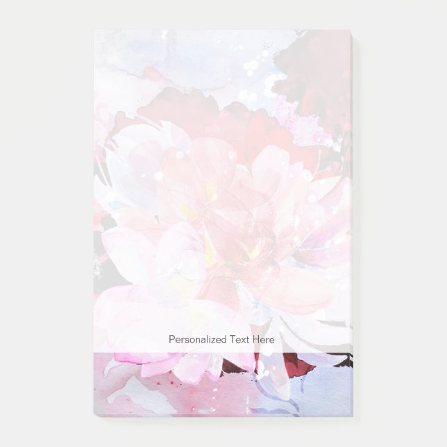 Notas Post-it® Hermoso ramo de flores (Anverso)
