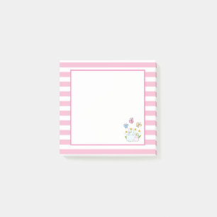 Notas Post-it® Hermosos conejitos con martillos de primavera y ma