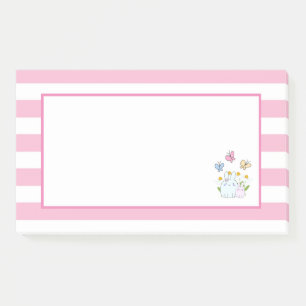 Notas Post-it® Hermosos conejitos con martillos de primavera y ma