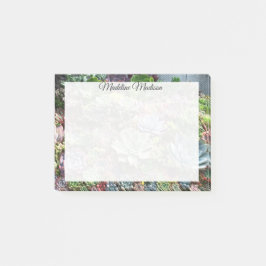 Notas Post-it® Hermosos Suculentos
