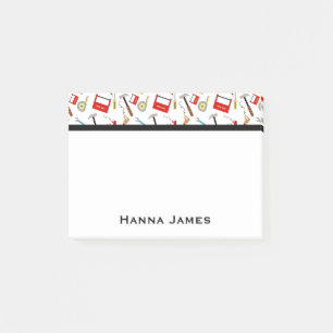 Notas Post-it® Herramientas de alimentación Tema Handyman person