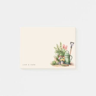 Notas Post-it® Herramientas de jardinería personalizadas